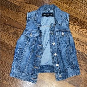 Denim vest